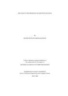 Routing in the presence of groups in MANETs