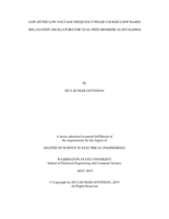 Low-jitter low-voltage frequency/phase locked loop based relaxation oscillators for XTAL-free biomedical/IoT radios