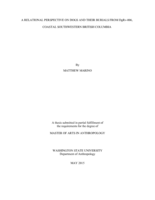 A relational perspective on dogs and their burials from DGRV-006 coastal southwestern British Columbia