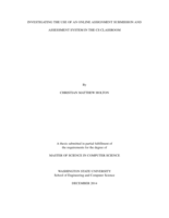 Investigating the use of an online assignment submission and assessment system in the CS classroom