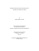 Pregnant employees and occupational safety: Does stereotype threat play a role?