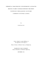 Experimental characterization of the deformation and fracture behavior of carbon nanofillers reinforced high density polyethylene under quasi-static and dynamic compressive and tensile loadings