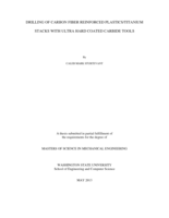 Drilling of carbon fiber reinforced plastics/titanium stacks with ultra hard coated carbide tools