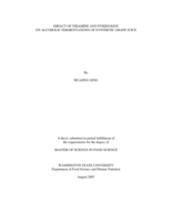 Impact of thiamine and pyridoxine on alcoholic fermentations of synthetic grape juice