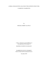 A serial cross-section analysis of the Lewiston structure, Clarkston, Washington