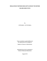Regulation of histone H3K56 acetylation by the histone H2A-H2B acidic patch