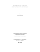 The finger pointing to the moon: Perennial philosophy and John Milton