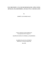 Fuel processing catalysis for microchannel applications: Methanol steam reforming and selective CO methanation