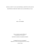 Ethanol affects vascular endothelial growth factor and its receptors in coronary microvascular endothelial cells