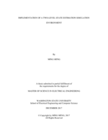 Implementation of a two-level state estimation simulation environment