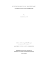 Investigation of occupant induced dynamic lateral loading on exterior decks