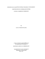 Religion as an adaptive system: the impact of religious participation on cooperation within a rural Caribbean community