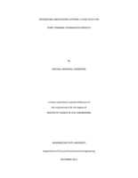 Integrating green rating systems: A case study for ferry terminal stormwater projects