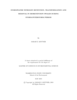 Stormwater nitrogen retention, transformation and removal in bioretention swales during storm-interstorm period