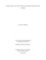 Characterizing the gastrointestinal microbiome of breastfeeding mothers