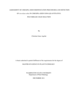 Assessment of chickpea seed disinfestation procedures and detection of Ascochyta rabiei in chickpea seed using quantitative-polymerase chain reaction