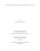 Mapping the domains of human-animal interaction quality (QHAI)