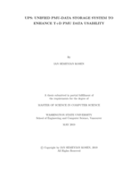 UPS: unified PMU-data storage system to enhance T+D PMU data usability