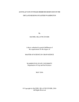 Acetolactate synthase herbicide resistance in the dryland regions of Eastern Washington