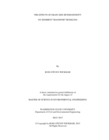 The effects of grain size heterogeneity on sediment transport modeling
