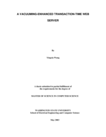 A vacuuming-enhanced transaction-time web server