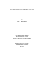 Girls on the Run Puget Sound program evaluation