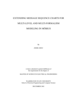 Extending message sequence charts for multi-level and multi-formalism modeling in möbius