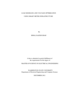 Load modeling and voltage optimization using smart meter infrastructure