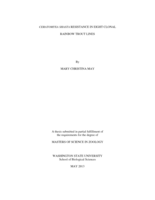 Ceratomyxa shasta resistance in eight clonal Rainbow trout lines