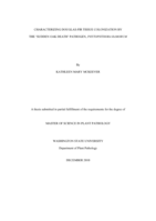 Characterizing Douglas-fir tissue colonization by the "sudden oak death" pathogen, Phytophthora ramorum