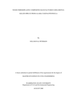 Wood-thermoplastic composites manufactured using beetle-killed spruce from Alaska's Kenai Peninsula