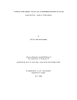 A writer's progress: the politics of representation in David Dabydeen's A harlot's progress