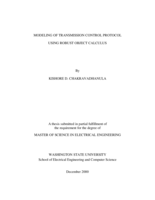 Modeling of transmission control protocol using robust object calculus