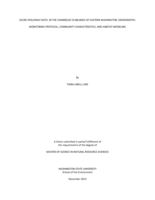Silene spaldingii wats. in the channeled scablands of Eastern Washington: demography, monitoring protocol, community characteristics, and habitat modeling