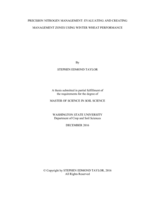 Precision nitrogen management: evaluating and creating management zones using winter wheat performance