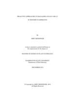 Proactive approaches to managing Potato virus Y in western Washington