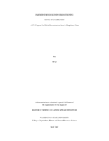 Participatory design in strengthening sense of community: a PD proposal of Hubin Reconstruction Area in Hangzhou, China