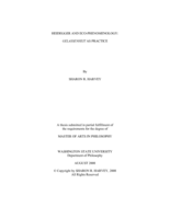 Heidegger and eco-phenomenology: Gelassenheit as practice