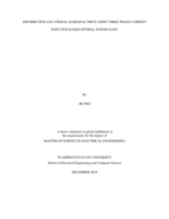 Distribution locational marginal price using three phase current injection based optimal power flow