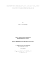 Persistent versus ephemeral invasions: 8.5 years of zooplankton community dynamics in the Columbia River