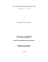 Novel targeted therapies for the treatment of equine sarcoid tumors