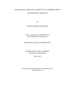 Marshallese Americans: community and mimesis among transnational migrants