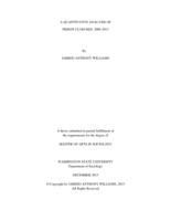 A quantitative analysis of prison closures, 2006-2013