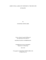 Agricultural labor and taphonomy at the Indus site of Harappa