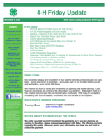 4-H Friday Update, November 6, 2020