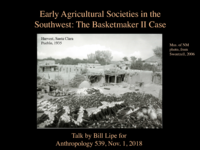Early Agricultural Societies in the Southwest: The Basketmaker II Case