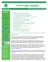 4-H Friday Update, November 13, 2020