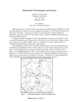 Our Changing Understanding of the Basketmaker II Culture: Demography and Ethnicity