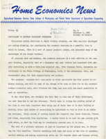 Home Economics News Service, volume 12, number 2: Supplement to kitchen equipement suggested; Rural folk favor school consolidation