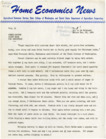 Home Economics News Service, volume 11, number 9: Sugar-saving candy made for Christmas; New ideas for turkey leftovers